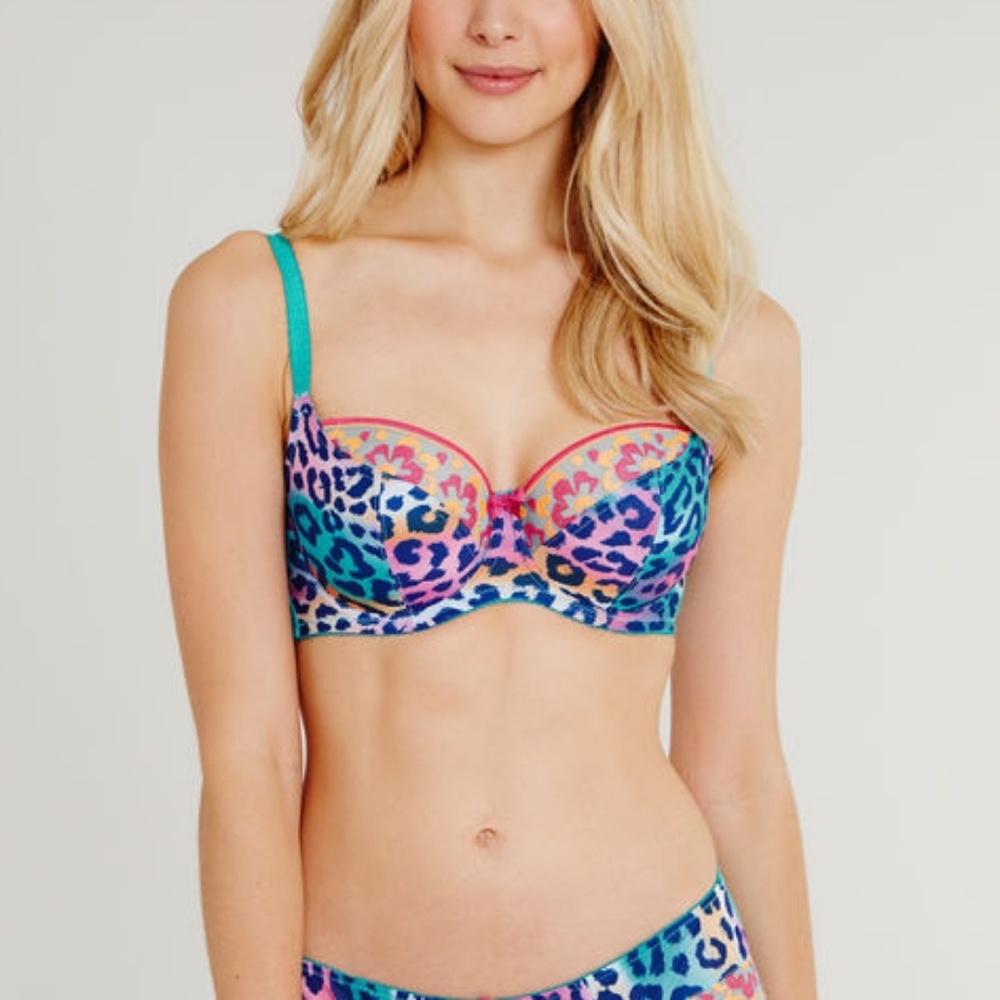 Cleo by Panache Maya, 30E, multi-animal print